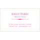 Ornamental Letterpress Business Cards Image 2 of 2
